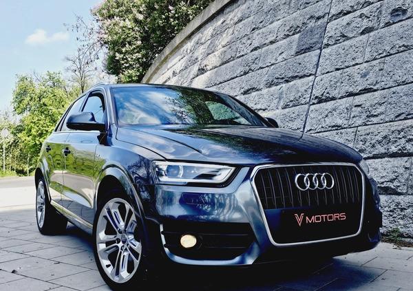 Audi Q3 cena 57700 przebieg: 239647, rok produkcji 2013 z Szczekociny małe 781